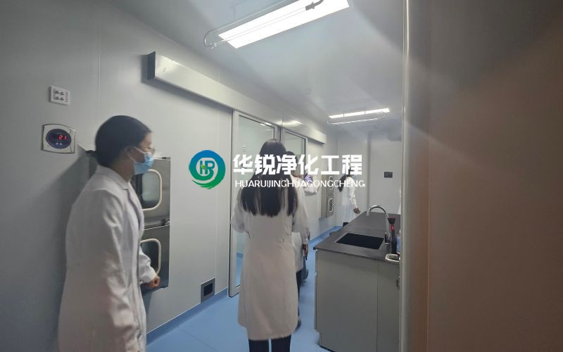 醫(yī)院檢驗科千級細胞實驗室凈化工程竣工效果